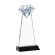 Gemstone Award - Black | https://www.bestnamebadges.com