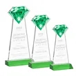 Gemstone Award - Green | https://www.bestnamebadges.com