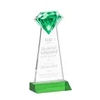 Gemstone Award - Green | https://www.bestnamebadges.com