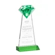 Gemstone Award - Green | https://www.bestnamebadges.com