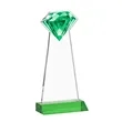 Gemstone Award - Green | https://www.bestnamebadges.com
