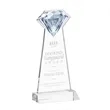 Gemstone Award - Clear | https://www.bestnamebadges.com