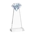 Gemstone Award - Clear | https://www.bestnamebadges.com