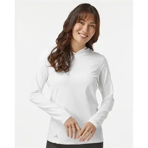Adidas Women's Performance Hooded Pullover - A1003 | https://www.bestnamebadges.com