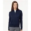 Adidas Women's Ultimate365 Textured Full-Zip Jacket - A1007 | https://www.bestnamebadges.com