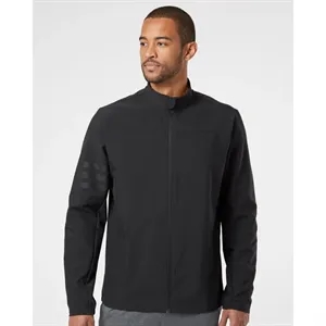 Adidas Men's Wind Resistant Full-Zip Jacket - A267 | https://www.bestnamebadges.com