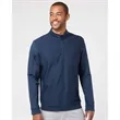 Adidas Men's Textured Quarter-Zip Pullover - A295 | https://www.bestnamebadges.com