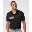 Adidas Men's 3-Stripes Chest Polo - A324 | https://www.bestnamebadges.com