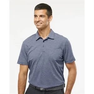 Adidas Men's Heathered Polo - A582 | https://www.bestnamebadges.com
