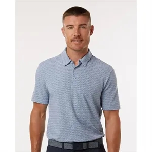 Adidas Men's Blended Printed Polo - A702 | https://www.bestnamebadges.com