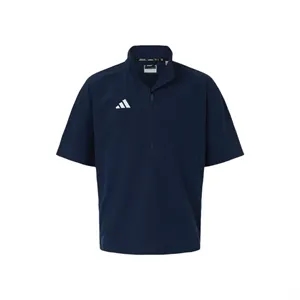 Adidas Men's Short Sleeve Quarter-Zip Pullover - AT505 | https://www.bestnamebadges.com