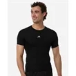 Adidas Men's Techfit Compression T-Shirt - AT130 | https://www.bestnamebadges.com