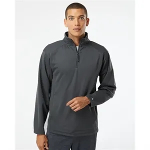 Badger Men's Performance Quarter-Zip Pullover - 1480 | https://www.bestnamebadges.com