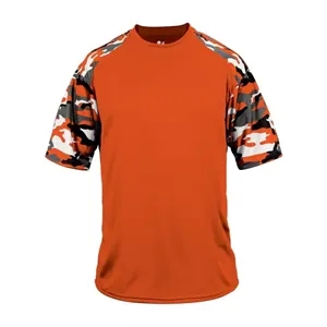 Badger Youth Camo Sport T-Shirt - 2141 | https://www.bestnamebadges.com