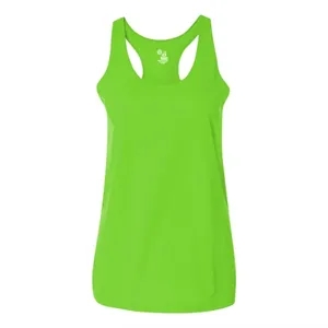 Badger Women's B-Core Racerback Tank Top - 4166 | https://www.bestnamebadges.com