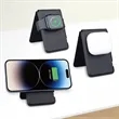 Magnetic Card Wallet & Wireless Charging Stand | https://www.bestnamebadges.com