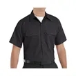 Red Kap Men's Utility Short Sleeve Work Shirt - ST62 | https://www.bestnamebadges.com