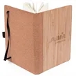 Bamboo Cover Cork Journal | https://www.bestnamebadges.com