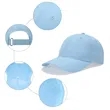 6 Panel Superlite Polyester Cap | https://www.bestnamebadges.com