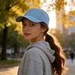 6 Panel Superlite Polyester Cap | https://www.bestnamebadges.com
