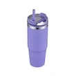 30oz. Dual Wall Stainless Steel & PP Tumbler with Clear Lid | https://www.bestnamebadges.com