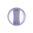 30oz. Dual Wall Stainless Steel & PP Tumbler with Clear Lid | https://www.bestnamebadges.com
