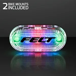 Multicolor Rear Bike Light, LED Bicycle Tail Light