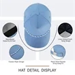 Quick Dry Water Repellent Athletic Rope Cap | https://www.bestnamebadges.com
