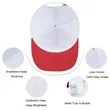 Custom Two Tone 5 Panel Cotton Twill Cap For Branding | https://www.bestnamebadges.com