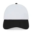 Custom Two Tone 5 Panel Cotton Twill Cap For Branding | https://www.bestnamebadges.com