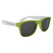 Colorblock Malibu Sunglasses | https://www.bestnamebadges.com