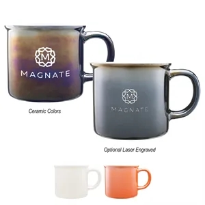 15 Oz. Pearlescent Campfire Mug | https://www.bestnamebadges.com