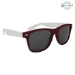 Full Color Colorblock Malibu Sunglasses | https://www.bestnamebadges.com