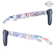 Full Color Colorblock Malibu Sunglasses | https://www.bestnamebadges.com