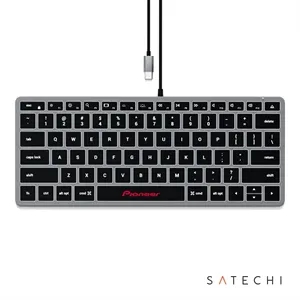 SATECHI® Slim W1 USB-C Wired Keyboard