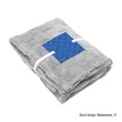 rPET Checkered Sherpa Blanket | https://www.bestnamebadges.com