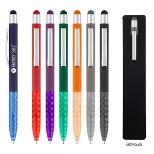 KELSEY RECYCLED ALUMINUM STYLUS PEN | https://www.bestnamebadges.com