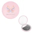 LED Mirror With Dual Magnification | https://www.bestnamebadges.com