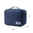 Portable Electronics Organizer Travel Cable Storage Bag | https://www.bestnamebadges.com