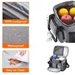 Portable Insulated Lunch Cooler Bag Waterproof Oxford Tote | https://www.bestnamebadges.com