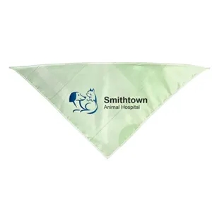 Full Color Sublimated Pet Bandana - Large