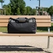 Stonecrop Duffel Bag w/Shoe Compartment | https://www.bestnamebadges.com