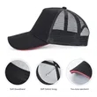 Classic 5 Panel Trucker Hat With Sandwich Visor | https://www.bestnamebadges.com