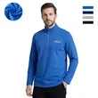 Soft Lightweight Quarter Zip Pullover For Men's | https://www.bestnamebadges.com