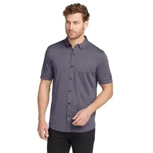 OGIO Gravitate Full-Button Polo. | https://www.bestnamebadges.com