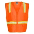 Kishigo Unisex Multi-Pocket Surveyors Vest - 1091 | https://www.bestnamebadges.com