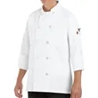 Chef Designs Women's Ten Button Chef Coat - 0401 | https://www.bestnamebadges.com