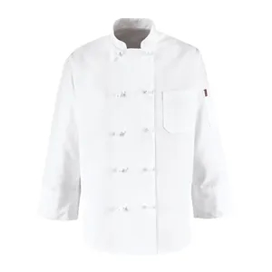 Chef Designs Ten Knot Button Chef Coat - 0421 | https://www.bestnamebadges.com