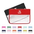 Clear PVC Waterproof Makeup Case Zipper Toiletry Bag | https://www.bestnamebadges.com