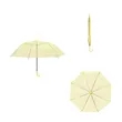 41.3"Arc Auto Open Clear Umbrella With J Handle | https://www.bestnamebadges.com
